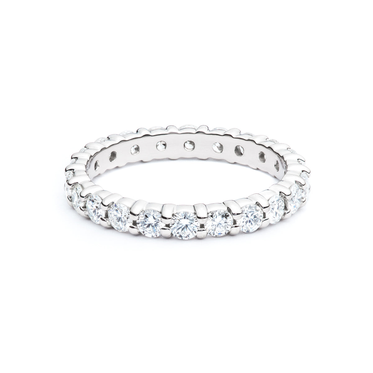 Shared Prong Diamond Eternity Band