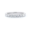 French Cut Away Diamond Band