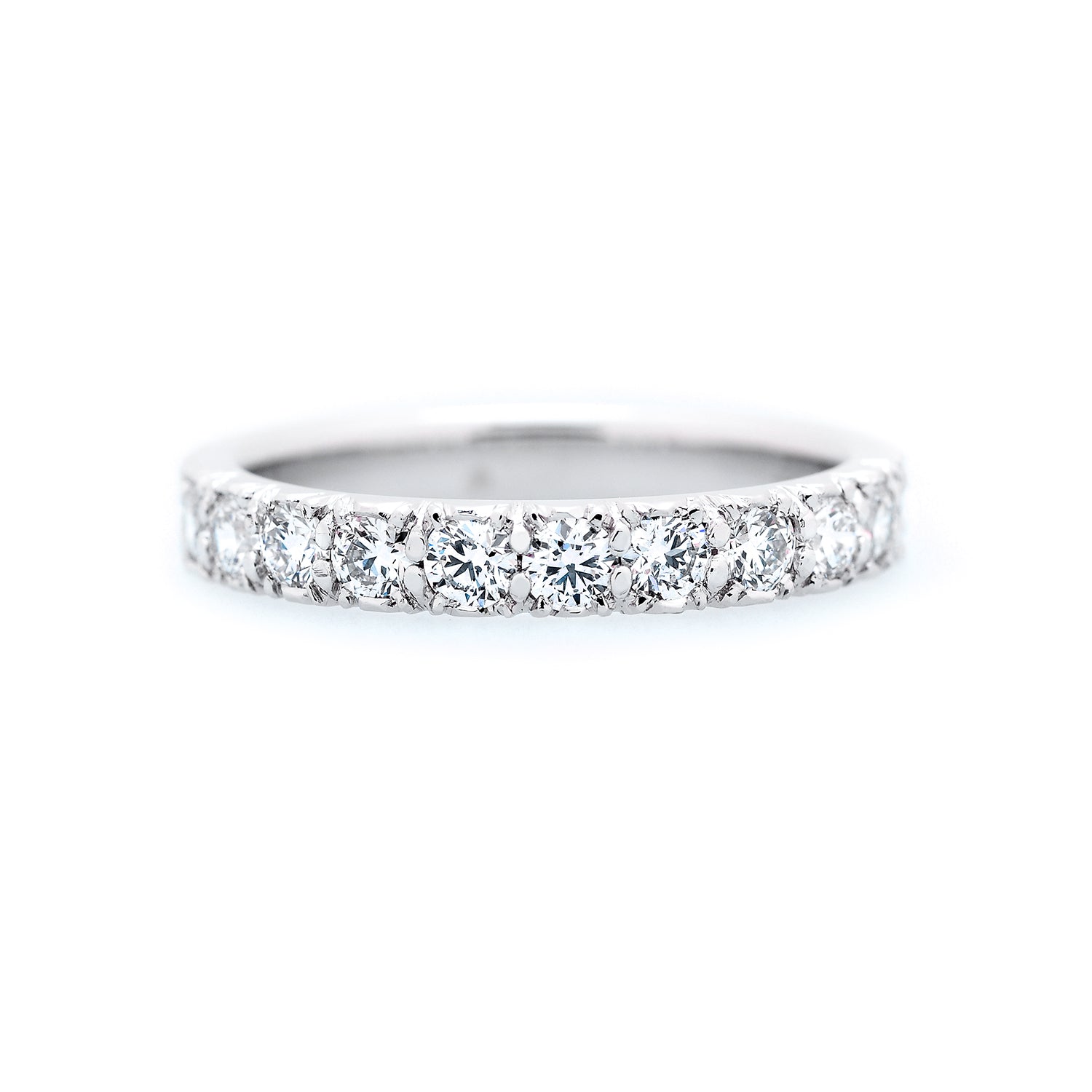 French Cut Away Diamond Band