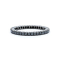 Black Diamond Wedding Band