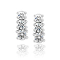 Past, Present, and Future Diamond Earrings