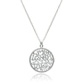 White Gold Diamond Shema Pendant
