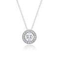 Large Bead Set Diamond Pendant