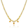 Blonde Diamond Necklace