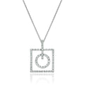 Geometric Diamond Pendant
