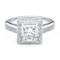 The Ester II Princess Cut Diamond Engagement Ring