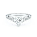 The Rebecca Heart Shaped Diamond Engagement Ring