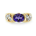 Oval Amethyst Ring