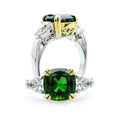 Classic Green Tourmaline Ring