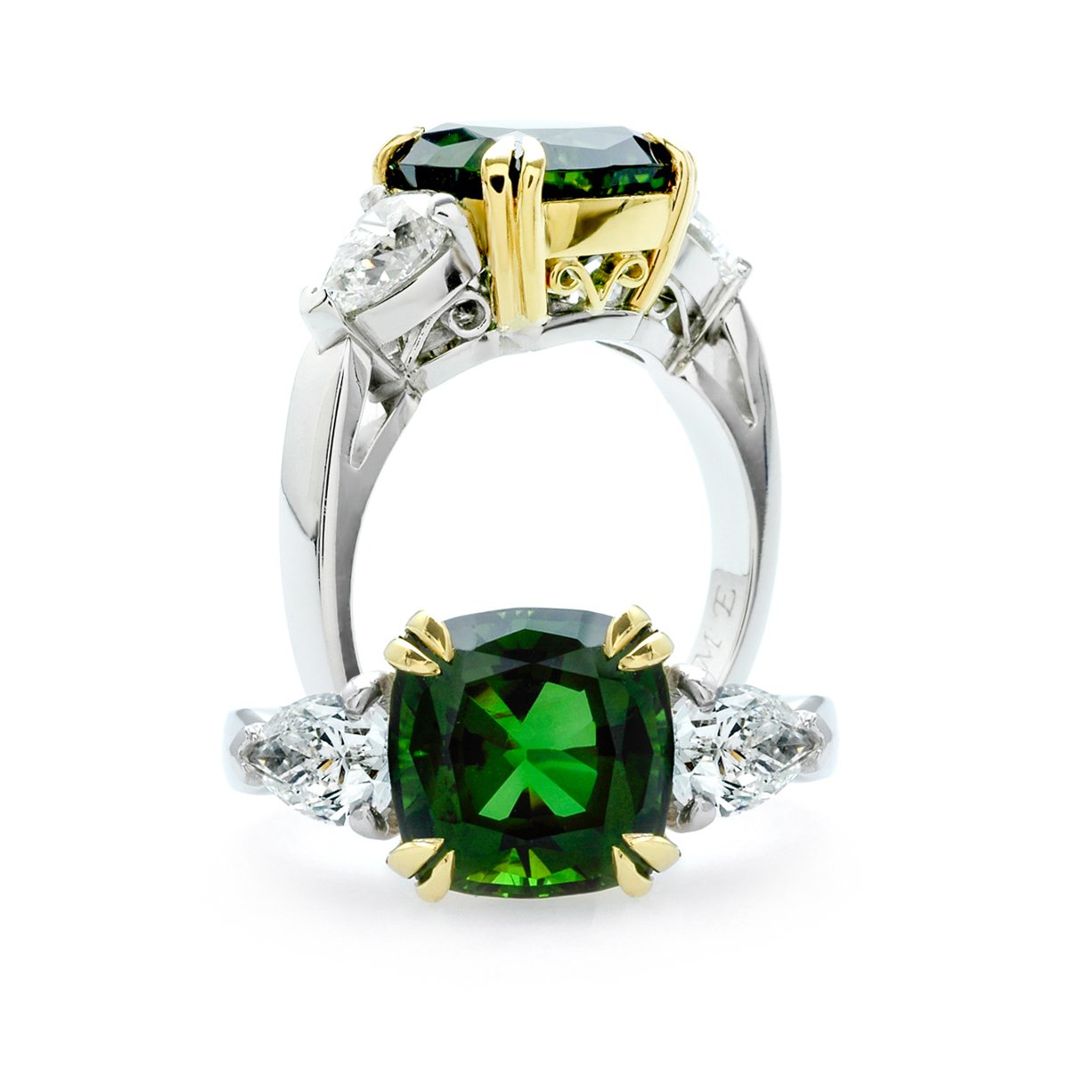 Classic Green Tourmaline Ring