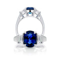 The Sandra Sapphire Ring