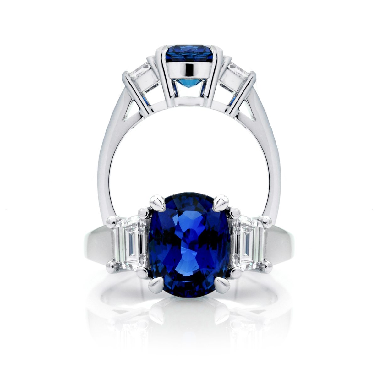 The Sandra Sapphire Ring
