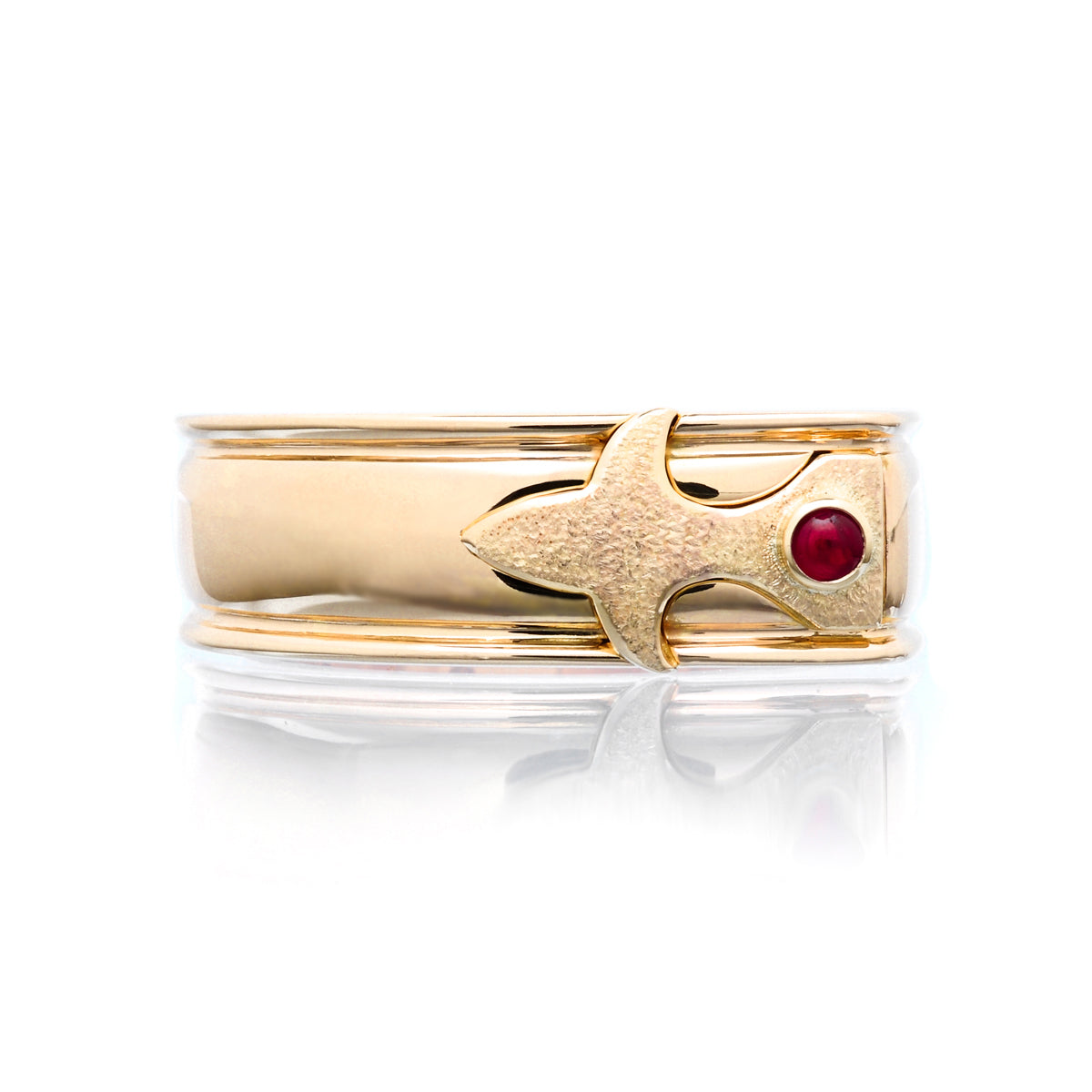Custom Porthos Men's Wedding Band