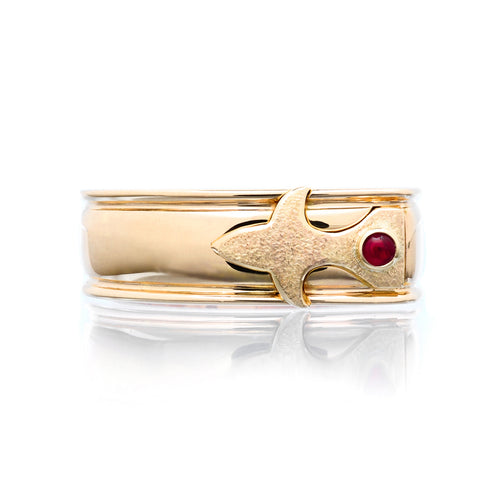Custom Porthos Men's Wedding Band