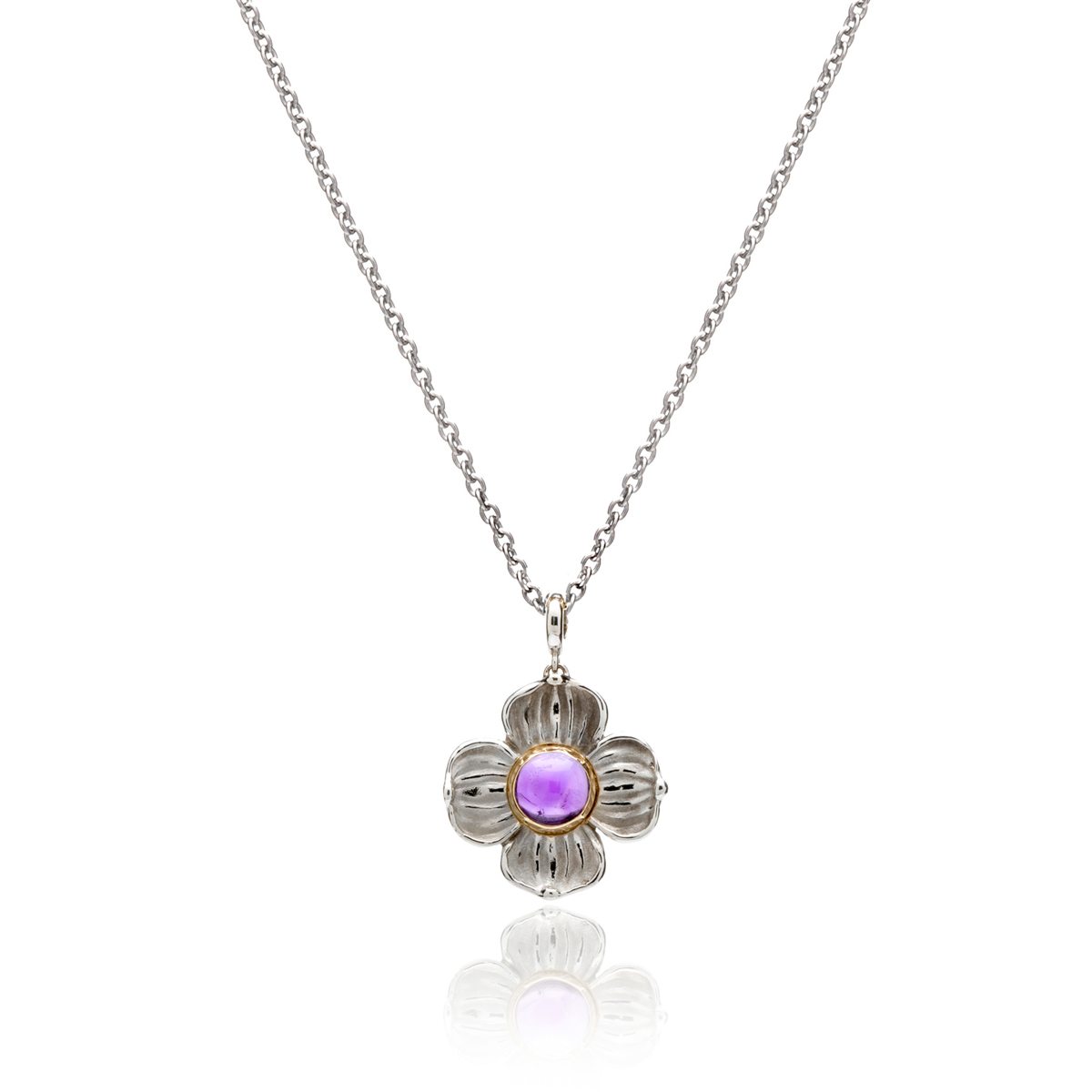 Cary, NC Dogwood Flower Pendant