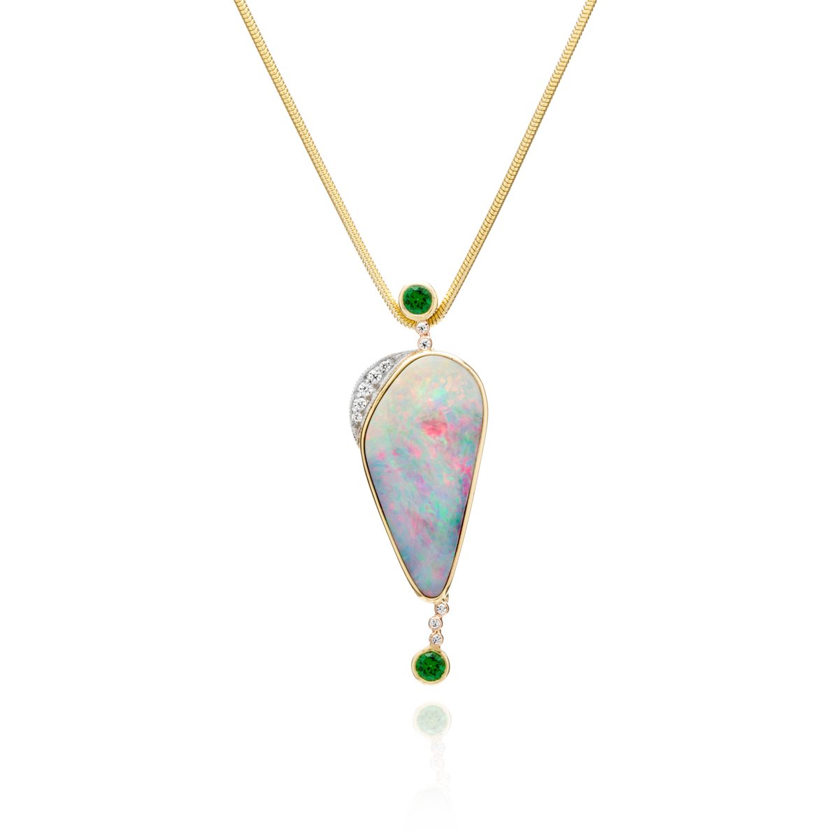 Boulder Opal Custom Pendant