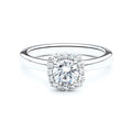 Diamond Halo Engagement Ring