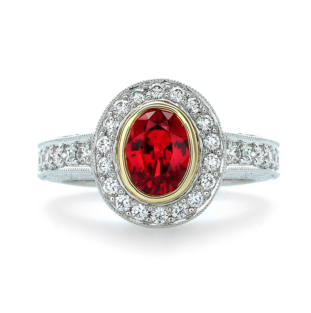 The Ester Ruby and Diamond Ring
