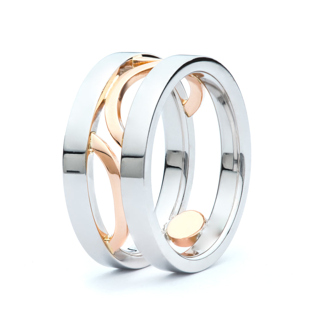 The Wilmarth Custom Men's Wedding Band