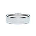 Hammered Finish Men's Wedding Band