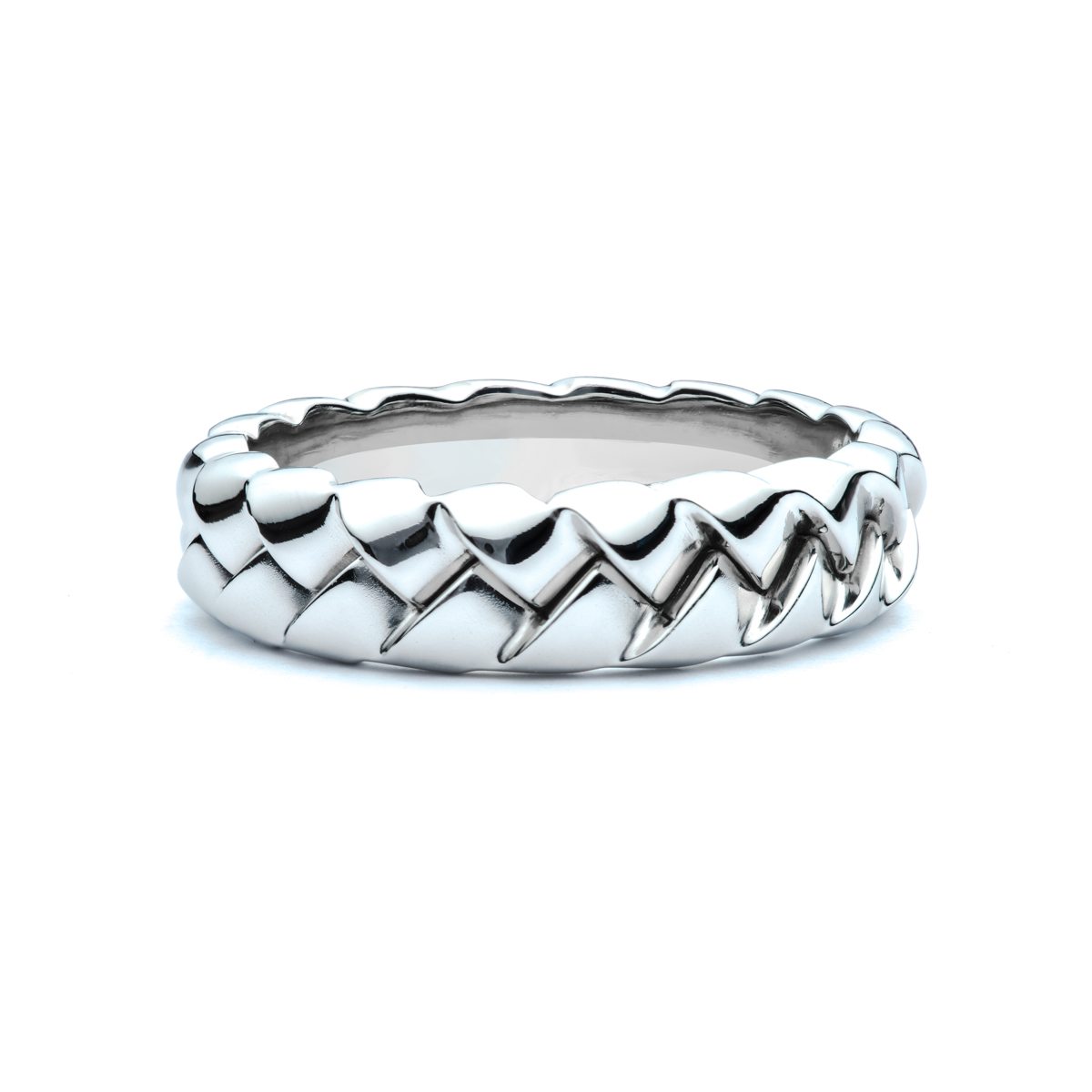 Men's Braided Wedding Band