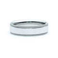 Flat Milgrained Wedding Band