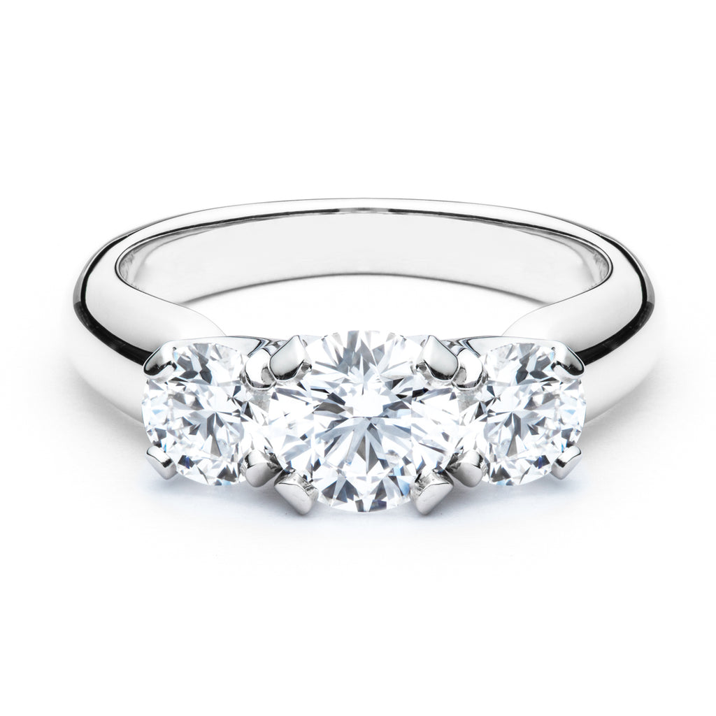 Three Stone Diamond Ring