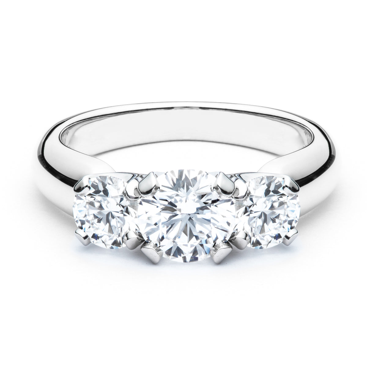 Three Stone Diamond Ring