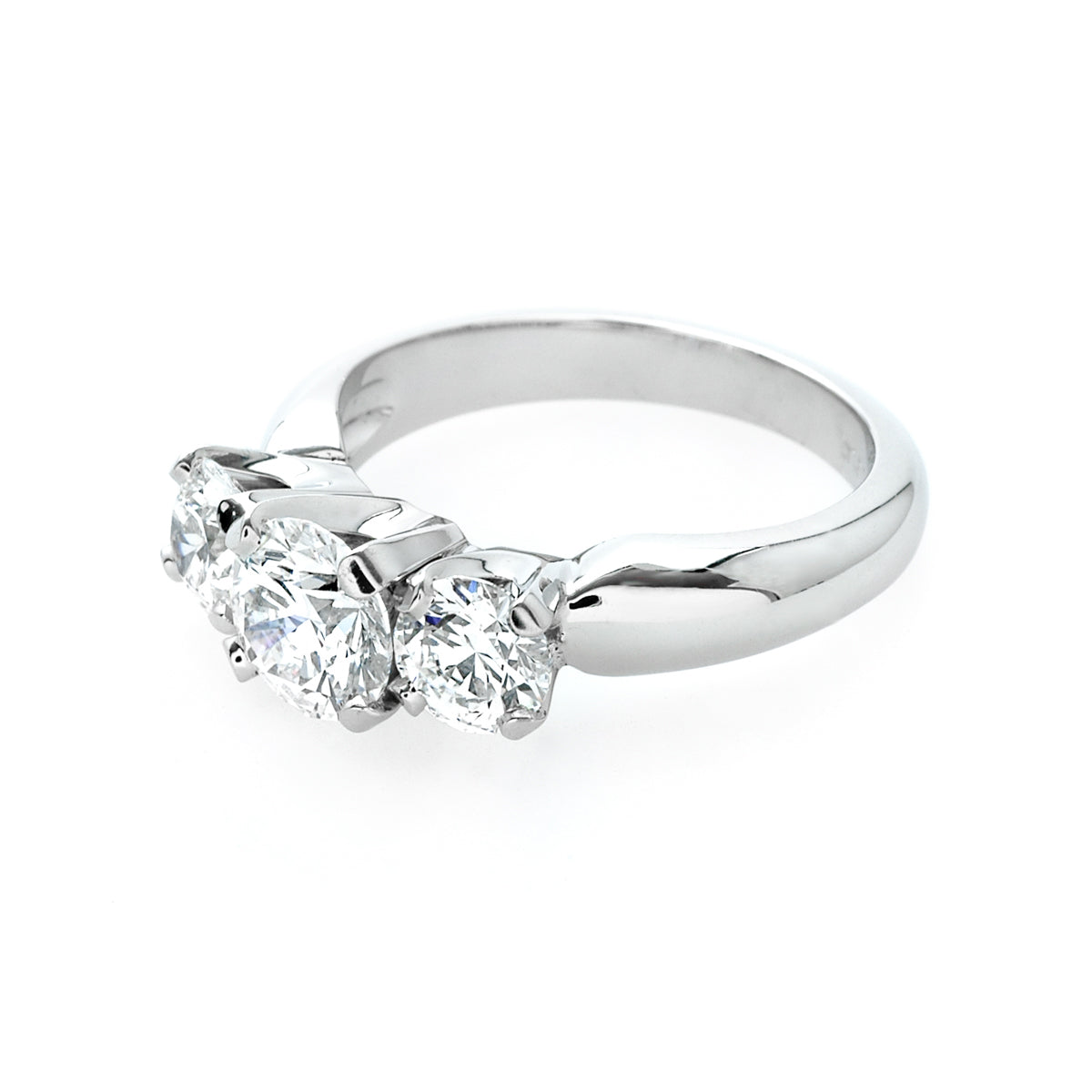 Three Stone Diamond Ring