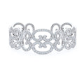 Diamond Scroll Bracelet