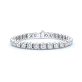 Large Diamond Tennis Bracelet