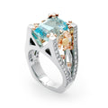 Rosewood Custom Aquamarine Ring
