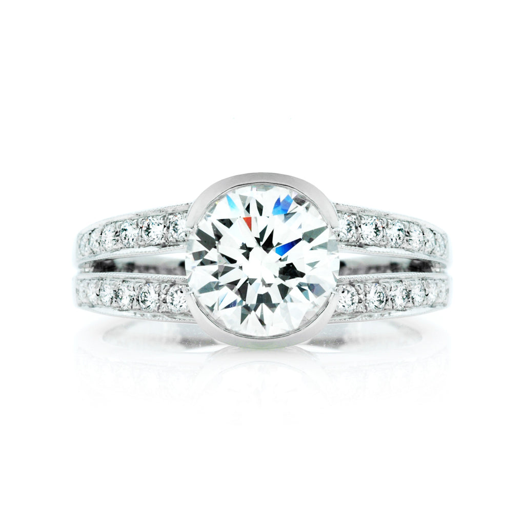 The Rose Of Sharon Engagement Ring