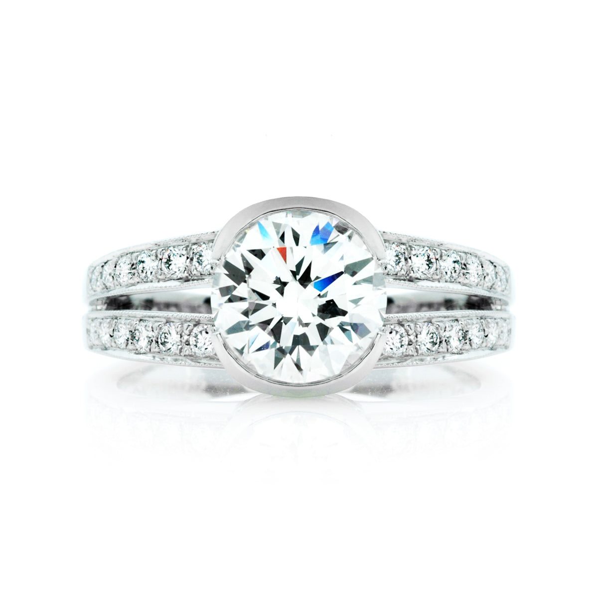The Rose Of Sharon Engagement Ring