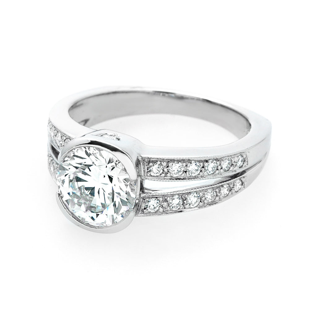 The Rose Of Sharon Engagement Ring