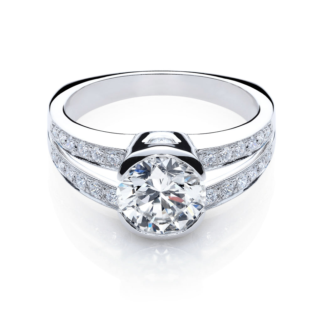 The Rose Of Sharon Engagement Ring