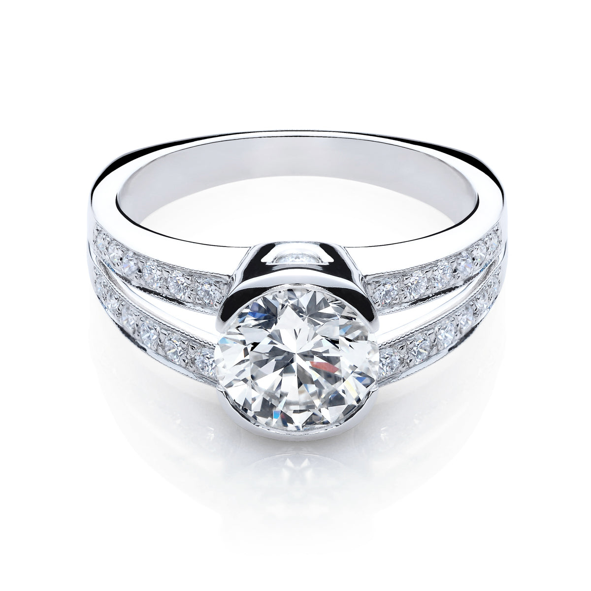 The Rose Of Sharon Engagement Ring