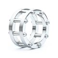 Custom Industrial Men's Wedding Band