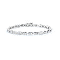 Flush Set Diamond Tennis Bracelet