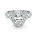 Oval Diamond Engagement Ring