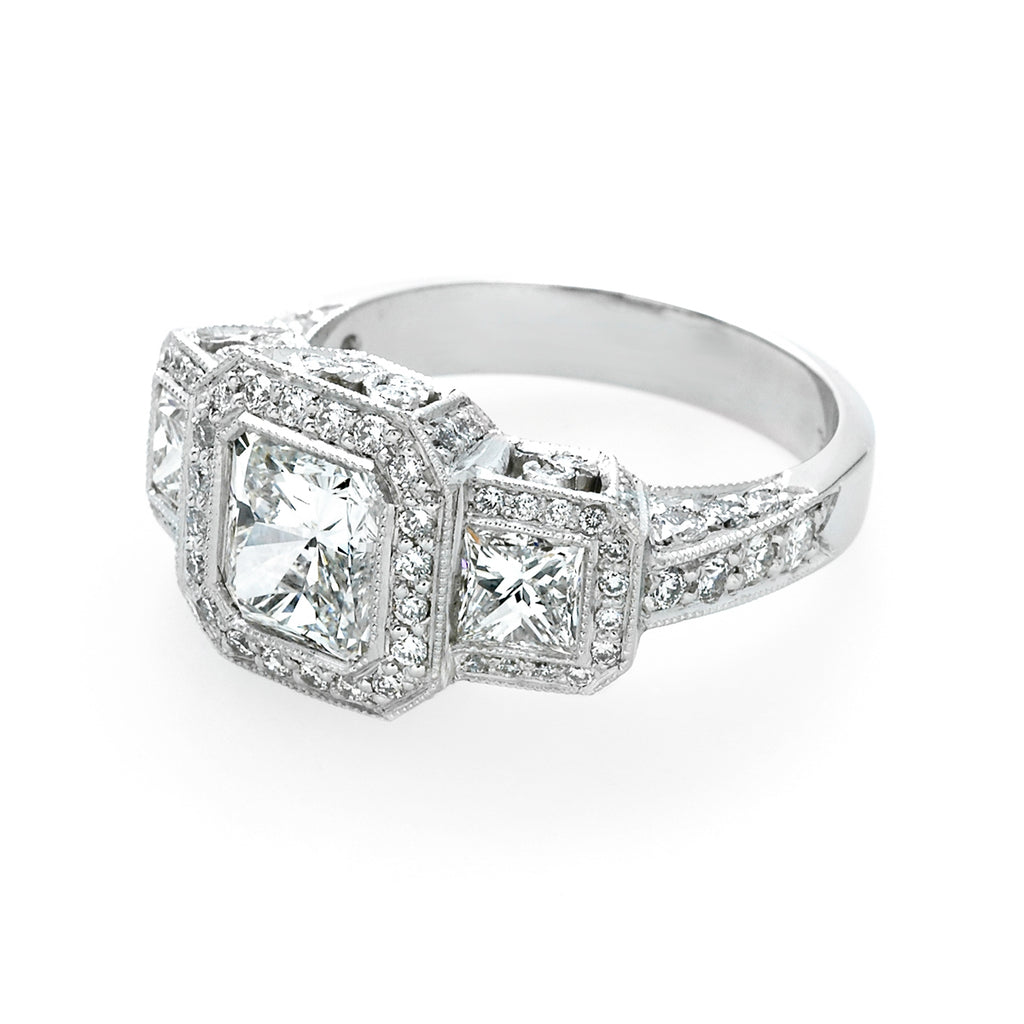 Radiant Diamond Ring
