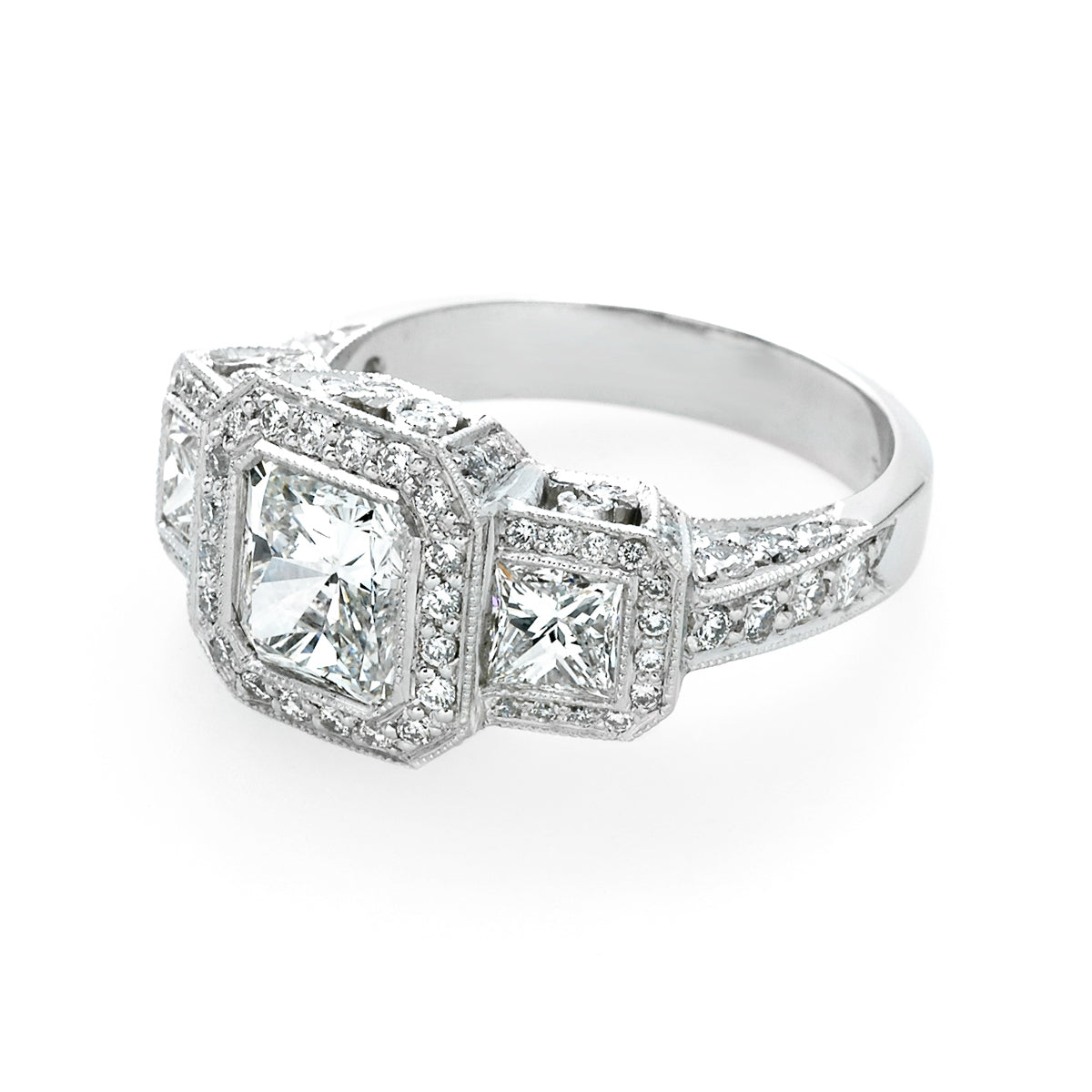 Radiant Diamond Ring