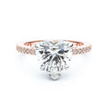 The Rose Heart Shaped Diamond Ring
