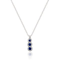 Sapphire and Diamond Pendant