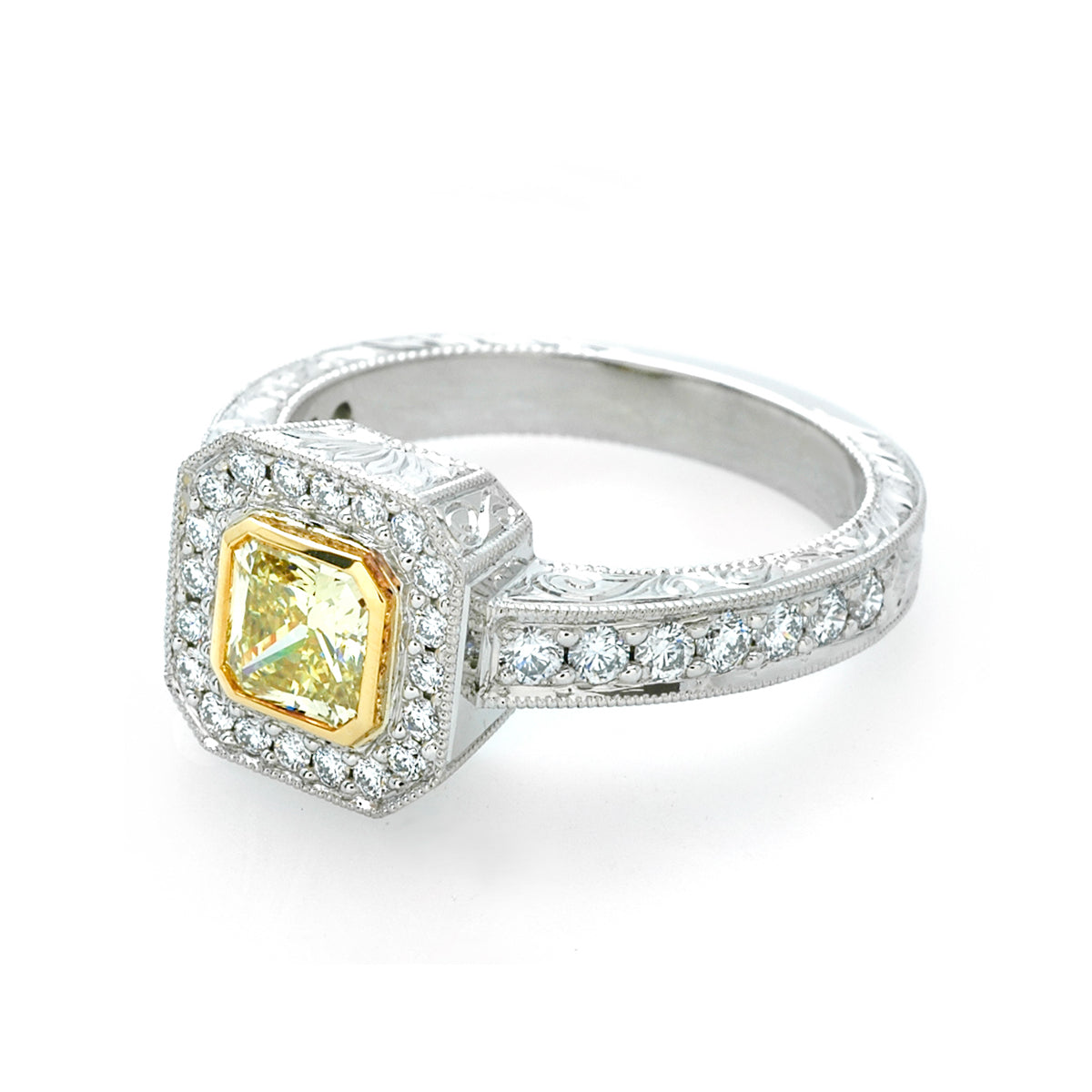 The Ester Yellow Diamond Ring